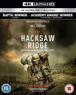 Hacksaw Ridge 2016 Blu-ray / 4K Ultra HD + Blu-ray - Volume.ro