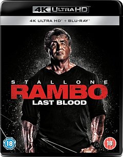 Rambo: Last Blood 2019 Blu-ray / 4K Ultra HD + Blu-ray