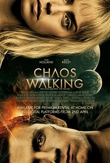 Chaos Walking 2021 Blu-ray / 4K Ultra HD + Blu-ray + Digital Download (Steelbook)