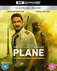 Plane 2023 Blu-ray / 4K Ultra HD + Blu-ray