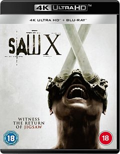 Saw X 2023 Blu-ray / 4K Ultra HD + Blu-ray