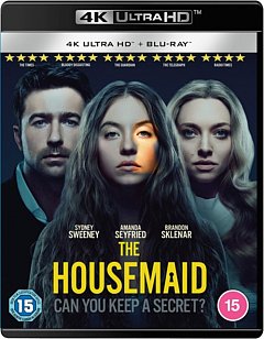 The Housemaid 2025 Blu-ray / 4K Ultra HD + Blu-ray