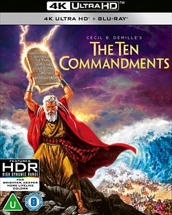 The Ten Commandments 1956 Blu-ray / 4K Ultra HD + Blu-ray - Volume.ro