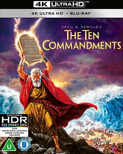 The Ten Commandments 1956 Blu-ray / 4K Ultra HD + Blu-ray - Volume.ro