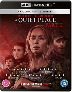 A   Quiet Place: Part II 2020 Blu-ray / 4K Ultra HD + Blu-ray