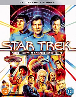 Star Trek: The Original 4-movie Collection 1986 Blu-ray / 4K Ultra HD + Blu-ray (Boxset) - Volume.ro