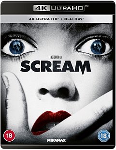 Scream 1996 Blu-ray / 4K Ultra HD + Blu-ray
