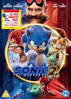 Sonic the Hedgehog 2 2022 DVD