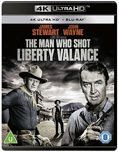 The Man Who Shot Liberty Valance 1962 Blu-ray / 4K Ultra HD + Blu-ray