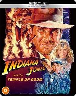 Indiana Jones and the Temple of Doom 1984 Blu-ray / 4K Ultra HD + Blu-ray (Limited Edition Steelbook) - Volume.ro