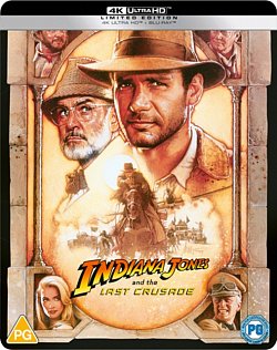 Indiana Jones and the Last Crusade 1989 Blu-ray / 4K Ultra HD + Blu-ray (Steelbook) - Volume.ro