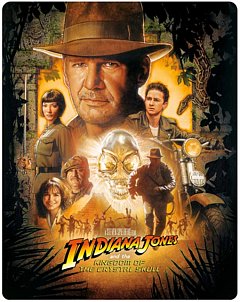 Indiana Jones and the Kingdom of the Crystal Skull 2008 Blu-ray / 4K Ultra HD + Blu-ray (Steelbook)