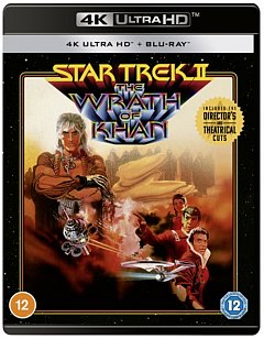 Star Trek II - The Wrath of Khan 1982 Blu-ray / 4K Ultra HD + Blu-ray