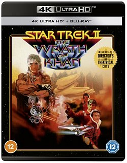 Star Trek II - The Wrath of Khan 1982 Blu-ray / 4K Ultra HD + Blu-ray - Volume.ro