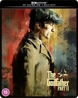 The Godfather: Part II 1974 Blu-ray / 4K Ultra HD + Blu-ray (Steelbook) - Volume.ro