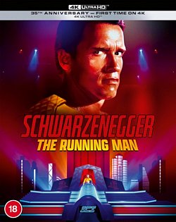 The Running Man 1987 Blu-ray / 4K Ultra HD (35th Anniversary Steelbook) - Volume.ro