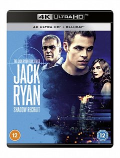 Jack Ryan: Shadow Recruit 2013 Blu-ray / 4K Ultra HD + Blu-ray
