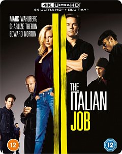 The Italian Job 2003 Blu-ray / 4K Ultra HD + Blu-ray (Steelbook)