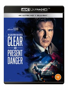 Clear and Present Danger 1994 Blu-ray / 4K Ultra HD + Blu-ray