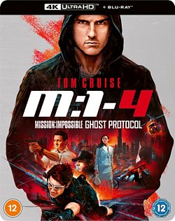 Mission: Impossible - Ghost Protocol 2011 Blu-ray / 4K Ultra HD + Blu-ray (Limited Edition Steelbook) - Volume.ro