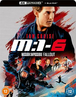 Mission: Impossible - Fallout 2018 Blu-ray / 4K Ultra HD + Blu-ray (Limited Edition Steelbook) - Volume.ro