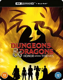 Dungeons & Dragons: Honour Among Thieves 2023 Blu-ray / 4K Ultra HD + Blu-ray (Steelbook) - Volume.ro