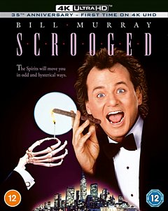 Scrooged 1988 Blu-ray / 4K Ultra HD (35th Anniversary Edition)