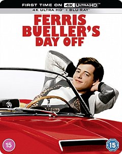 Ferris Bueller's Day Off 1986 Blu-ray / 4K Ultra HD + Blu-ray (Steelbook)