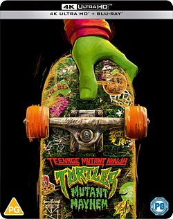 Teenage Mutant Ninja Turtles: Mutant Mayhem 2023 Blu-ray / 4K Ultra HD + Blu-ray Steelbook - Volume.ro