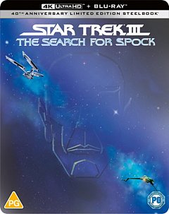 Star Trek III - The Search for Spock 1984 Blu-ray / 4K Ultra HD + Blu-ray (Steelbook)