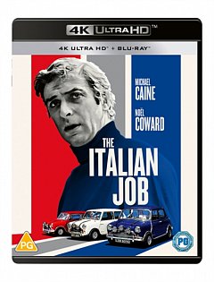 The Italian Job 1969 Blu-ray / 4K Ultra HD + Blu-ray