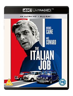 The Italian Job 1969 Blu-ray / 4K Ultra HD + Blu-ray