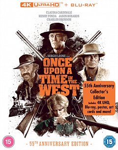 Once Upon a Time in the West 1969 Blu-ray / 4K Ultra HD + Blu-ray (55th Anniversary Collector's Edition)