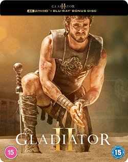 Gladiator II 2024 Blu-ray / 4K Ultra HD + Blu-ray (Steelbook) - Volume.ro