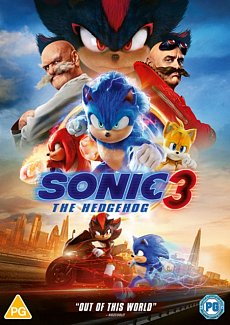 Sonic the Hedgehog 3 2024 DVD