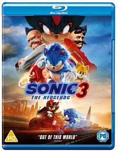 Sonic the Hedgehog 3 2024 Blu-ray