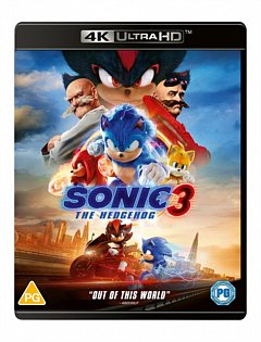 Sonic the Hedgehog 3 2024 Blu-ray / 4K Ultra HD