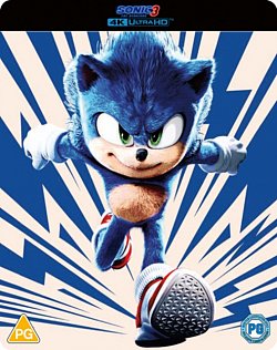 Sonic the Hedgehog 3 2024 Blu-ray / 4K Ultra HD (Steelbook) - Blue Edition - Volume.ro