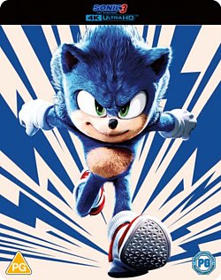 Sonic the Hedgehog 3 2024 Blu-ray / 4K Ultra HD (Steelbook) - Blue Edition - Volume.ro
