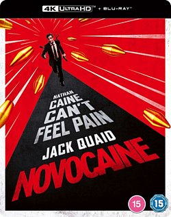 Novocaine 2024 Blu-ray / 4K Ultra HD + Blu-ray (Steelbook) - Volume.ro