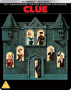 Clue 1985 Blu-ray / 4K Ultra HD + Blu-ray (40th Anniversary Ltd Edition Steelbook)