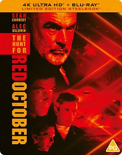 The Hunt for Red October 1990 Blu-ray / 4K Ultra HD + Blu-ray (Limited Edition Steelbook) - Volume.ro