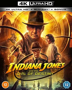 Indiana Jones and the Dial of Destiny 2023 Blu-ray / 4K Ultra HD + Blu-ray