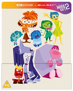 Inside Out 2 2024 Blu-ray / 4K Ultra HD + Blu-ray (Steelbook) - Volume.ro