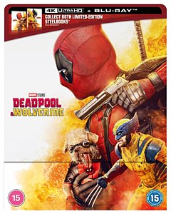Deadpool & Wolverine 2024 Blu-ray / 4K Ultra HD + Blu-ray (Limited Edition Steelbook)