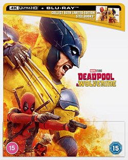 Deadpool & Wolverine 2024 Blu-ray / 4K Ultra HD + Blu-ray (Limited Edition Steelbook) - Volume.ro