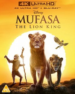Mufasa: The Lion King 2024 Blu-ray / 4K Ultra HD + Blu-ray