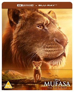 Mufasa: The Lion King 2024 Blu-ray / 4K Ultra HD + Blu-ray (Limited Edition Steelbook) - Volume.ro