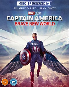 Captain America: Brave New World 2025 Blu-ray / 4K Ultra HD + Blu-ray