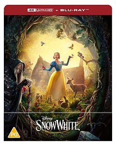 Disney's Snow White 2025 Blu-ray / 4K Ultra HD + Blu-ray (Steelbook)